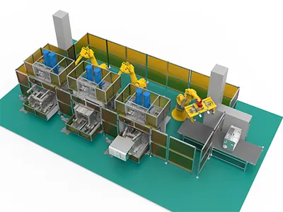 Máquina remachadora de gabinetes de estufa integrados