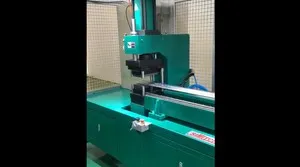 Clinchadora (clinchado de álabes amortiguadores de HVAC)