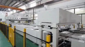 Línea de ensamblaje de pernos de bloqueo inteligente para plataforma de elevador