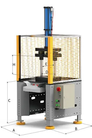 Prensa de marco en C, 78 - 990 KN