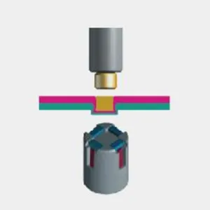 Clichado redondo sólido