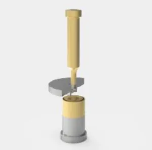 Clinchado de troquel especializado (con 3 segmentos móviles)