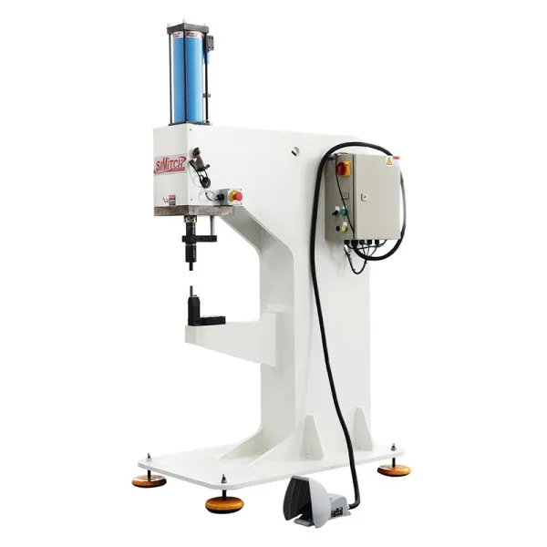 Prensa clinchadora (prensa de piso con marco en C de 15 toneladas)