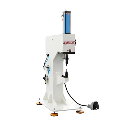 Prensa clinchadora (prensa de piso con marco en C de 8/15 toneladas)