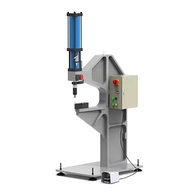 Prensa clinchadora (prensa de piso con marco en C de 8 toneladas)