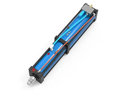 Cilindro neumohidráulico