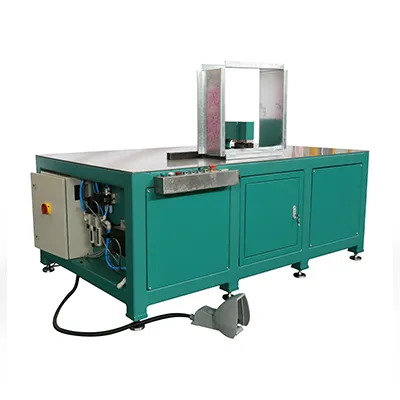 Banco para clinchado (clinchado de refuerzo del amortiguador de HVAC)