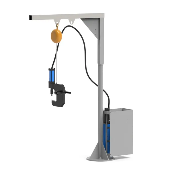 Unidad de clinchado manual, marco en C