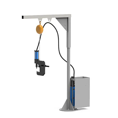 Unidad de clinchado manual, marco en C