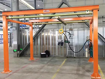 Soporte en voladizo + equilibrador