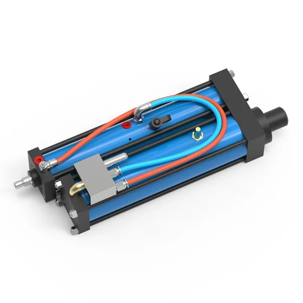 Cilindro neumohidráulico, serie BT