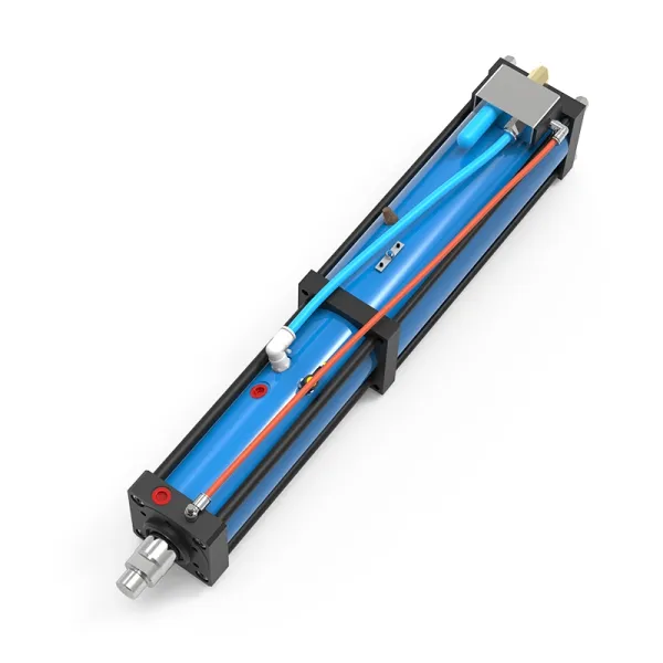 Cilindro neumohidráulico, serie BS