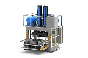 Equipo de clinchado automatizado para estufa integrada